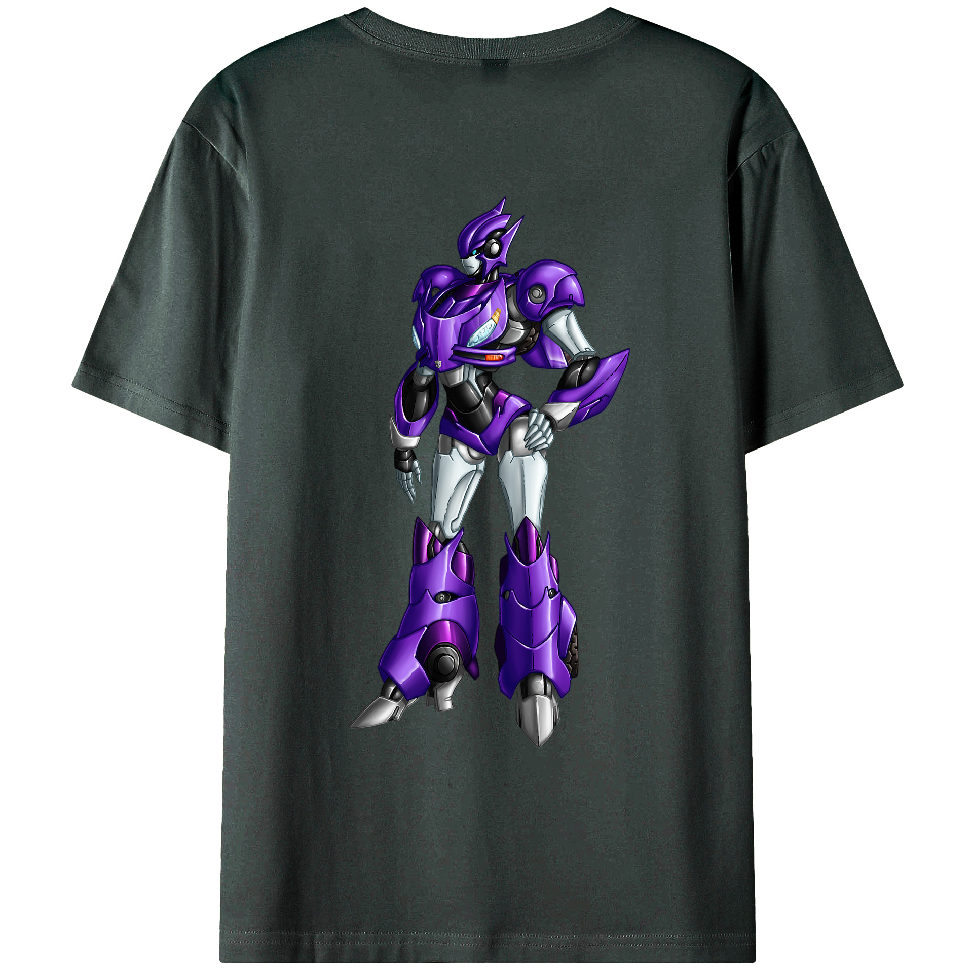 （画像用）  綿100％ メンズ半袖Tシャツ（バックプリント） 通気性